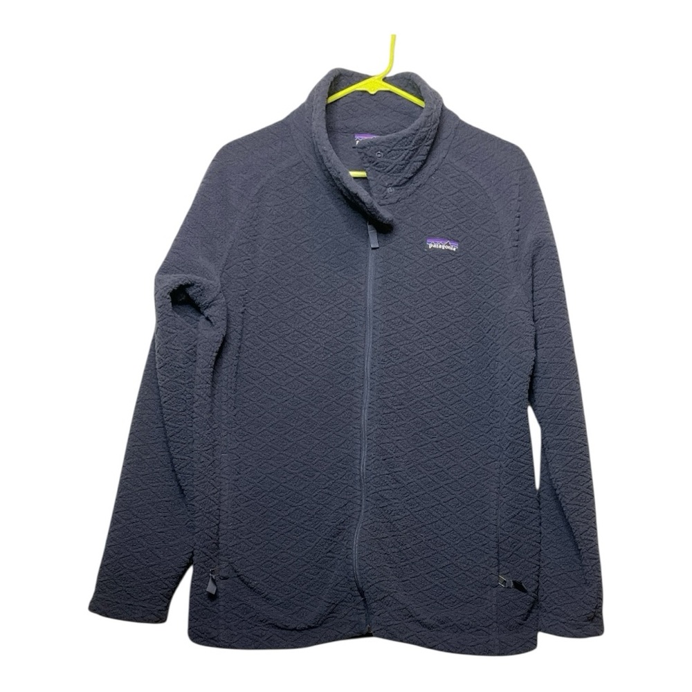 Women’s Patagonia‎ Diamond Capra Fleece jacket in navy, size large